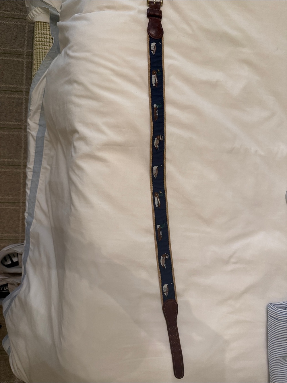 Preston Boys Preppy Belt size 24 with mallard ducks